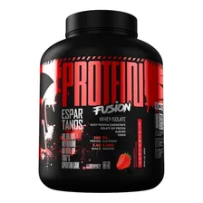 Protein Fusion Whey Isolate 1,8kg - Espartanos Nutrition Sabor Morango Foto mini 1
