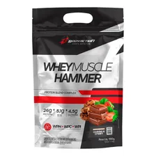 Proteína Blend Whey Muscle Hammer 900g Bodyaction Sabor Cookies & cream Foto mini 1