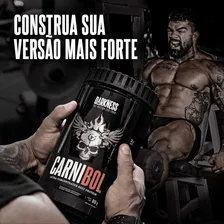 Proteína Da Carne Carnibol - Darkness (907g) Integralmedica Sabor Baunilha Foto mini 4