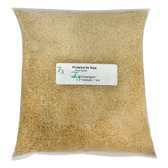 Proteína Texturizada De Soja Pacote Com 1 Kg (carne De Soja) Foto 1