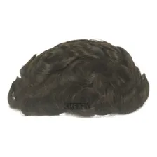 Protese Capilar Hibrida Masculina Hollywood (20x25) Tamanho Da Base 20x25 Tonalidade 1b Foto mini  2