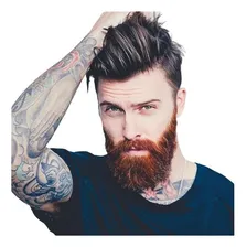 Pr贸tese Capilar Masculina Micropele #1b Castanho Escuro Foto mini 1