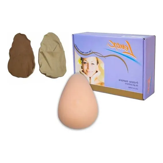 Pr贸tese De Mama Externa Gota P贸s-mastectomia Tamanho 46-48 Foto 1