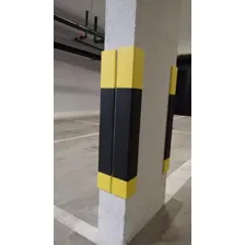 Protetor 80cm Estacionamento Coluna Garagem Cantoneira Cor Preto/amarelo Foto mini  3