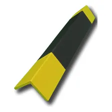Protetor 80cm Estacionamento Coluna Garagem Cantoneira Cor Preto/amarelo Foto  mini 1