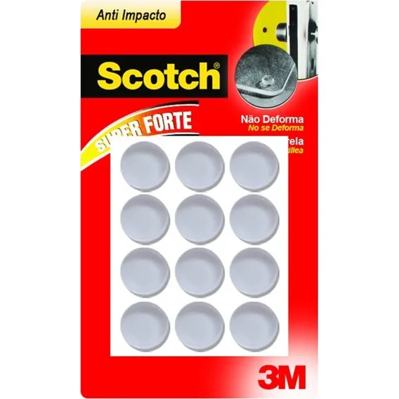 Protetor Adesivo 3m Anti-impacto Medio 12pecas Hb004263040 Foto 1