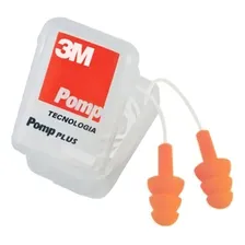 Protetor Auditivo De Silicone Pomp Plus - 3m Cor Laranja Foto mini 1