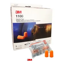 Protetor Auricular 3m Espuma Ouvidos Abafador 100 Pares Cor Laranja Foto mini 4