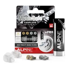 Protetor Auricular Alpine Musicsafe - Transparente Cor Branco Foto  mini 1