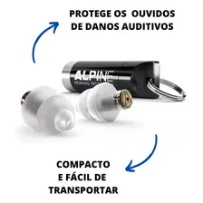 Protetor Auricular Alpine Musicsafe - Transparente Cor Branco Foto mini  2