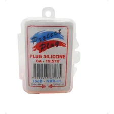 Protetor Auricular Auditivo Silicone Protect Plug CA 19578 Cor Laranja Foto mini 3