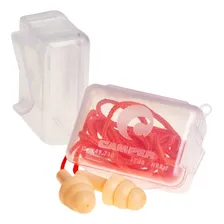 Protetor Auricular De Silicone Plug 17db Laranja Camper Foto mini  2