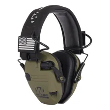 Protetor Auricular Eletr么nico Walkers Razor Ultra Slim Cor Verde Foto mini 1