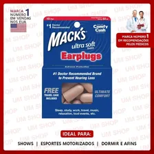 Protetor Auricular Espuma Macks Ultrasoft Foam 10 Par + Case Cor Bege Foto mini  2