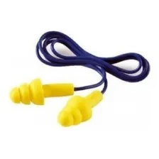 Protetor Auricular Plug / Cordão Pvc Freitas - 50 Unidades Cor Azul Foto  mini 1