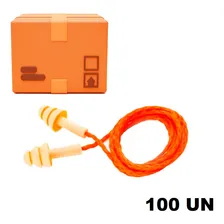 Protetor Auricular Silicone Veja Plast 100 Unidades Foto mini 4