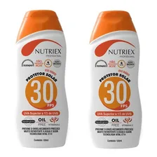Protetor Bloqueador Solar Fps 30 120 Com 2 Peças Nutriex Foto mini 1