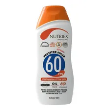Protetor Bloqueador Solar Fps 60 Nutriex 120ml Foto mini 1