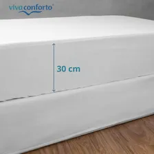 Protetor Capa De Colchão Impermeável Casal Não Faz Barulho Foto mini 4
