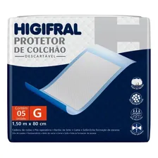 Protetor Colchão Lençol Descartável Geriatrico G Kit 4 Pcts Foto mini 2