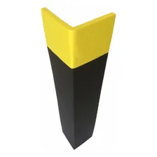 Protetor De Impacto/cantoneira Coluna Garagem Adesivado 10mm Cor Preto/amarelo Foto  mini 1
