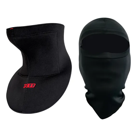 Protetor De Pescoço X11 Anti Linha Pescoceira + Balaclava Foto 1