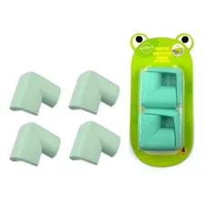Protetor De Quina Espuma Para Crianças 4 Pçs Cor Verde Foto mini 1