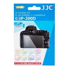 Protetor De Vidro Lcd Câmera Jjc Gsp200d Canon 200d Foto  mini 1