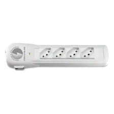 Protetor E Adaptador 4 Tomadas, Bivolt 7200 Force Line 110v/220v Foto  mini 1