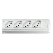 Protetor E Adaptador 4 Tomadas, Bivolt 7200 Force Line 110v/220v Foto mini  2