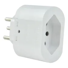 Protetor Energia Clamper Surtos E Raios 3 Pinos 10a Branco Foto  mini 1