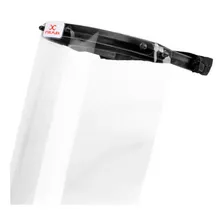 Protetor Facial Com Ajuste Catraca Com Certificado Steelflex Cor Vermelho Foto mini  2