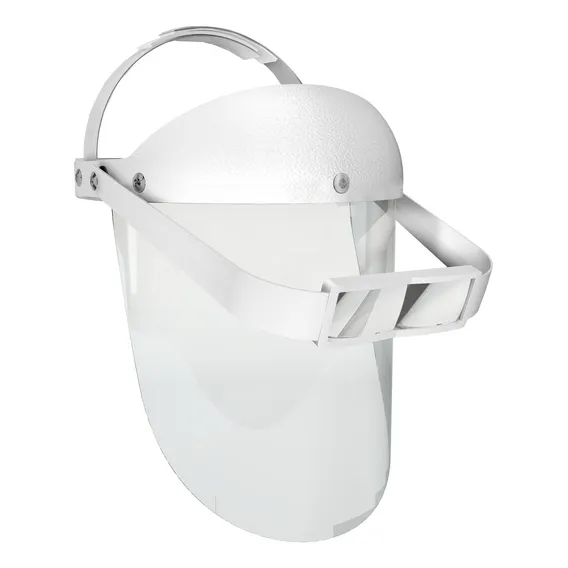 Protetor Facial Com Lupa Pro Face (face Shield) Cor Branco Foto 1