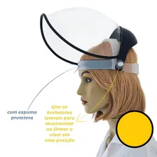 Protetor Facial Face Shield Resistente AcrÃlico Epi Com Ca Cor Incolor Foto mini 4