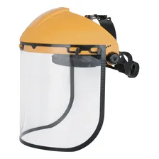Protetor Facial Incolor 8 Carneira Com Catraca - Delta-plus Cor Amarelo Foto  mini 1