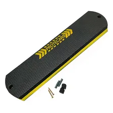 Protetor Garagem-parede/porta Carro P/colar Ou Parafuso=1 Pç Cor Amarelo/preto Foto mini 1