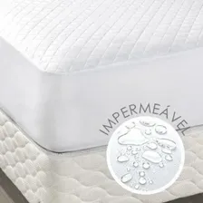 Protetor Impermeável Queen Size Matelado C/ Elástico Branco Foto mini 4