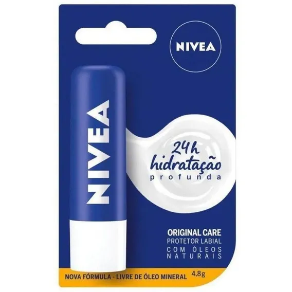 Protetor Labial Original Care Nivea 4,8g Foto 1