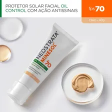 Protetor Minesol Oil Control Fps 70 Pele Clara 40g Neostrata Foto mini 3