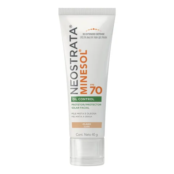 Protetor Minesol Oil Control Fps 70 Pele Clara 40g Neostrata Foto 1