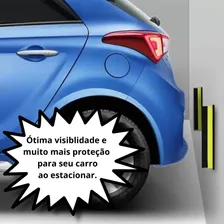 Protetor Para-choque Garagem Estacionamento Carro Cor Preto - amarelo Foto mini 4
