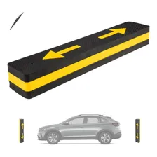 Protetor Para-choque Garagem Estacionamento Carro Cor Preto - amarelo Foto  mini 1
