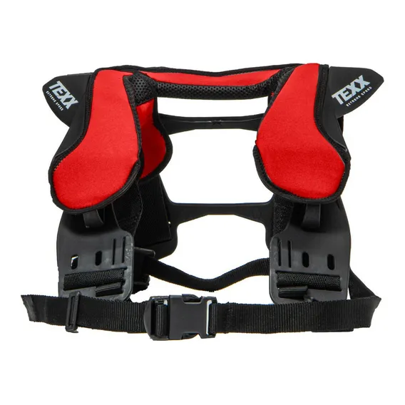 Protetor Pescoço Cervical Motocross Neck Brace Cor Vermelho Foto 1