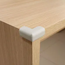 Protetor Quina 8 Peças Canto Mesa Cantoneira Eva Bebê Espuma Cor Branco Foto mini 4