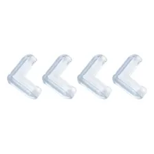 Protetor Quina Móveis Cantoneira Silicone Bebê 4 Unidades Foto mini 4