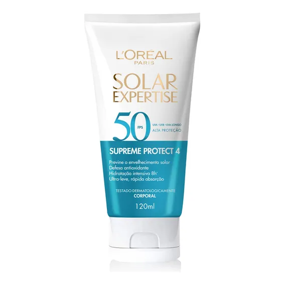 Protetor S. LOréal Expertise Supreme Protect 4 FPS50 120ml Foto 1