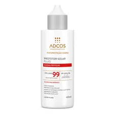 Protetor Solar Adcos Fluid Fps99 Máxima Proteção 40ml Foto  mini 1
