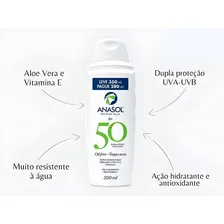 Protetor Solar Anasol Fps 50 Oil Free 350 Foto mini 4