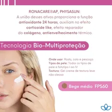 Protetor Solar Antienvelhecimento Fps 60 Bege Médio Bioage Foto mini 2