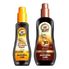 Protetor Solar Australian Gold FPS30 237ml + Bronzeador 125ml Foto mini 2